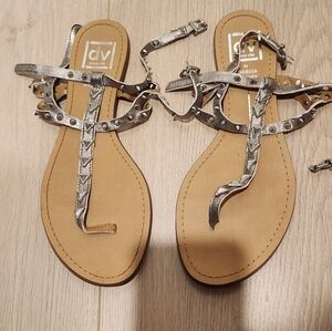 DV by Dolce Vita Metallic Studded Sandals
